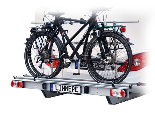 Findus - Fahrradträger für 2 E-Bikes plus 2 Fahrräder