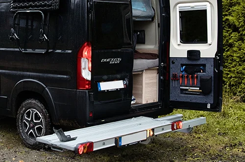 SlidePort & Trigger - Silber - Mercedes Typ 910